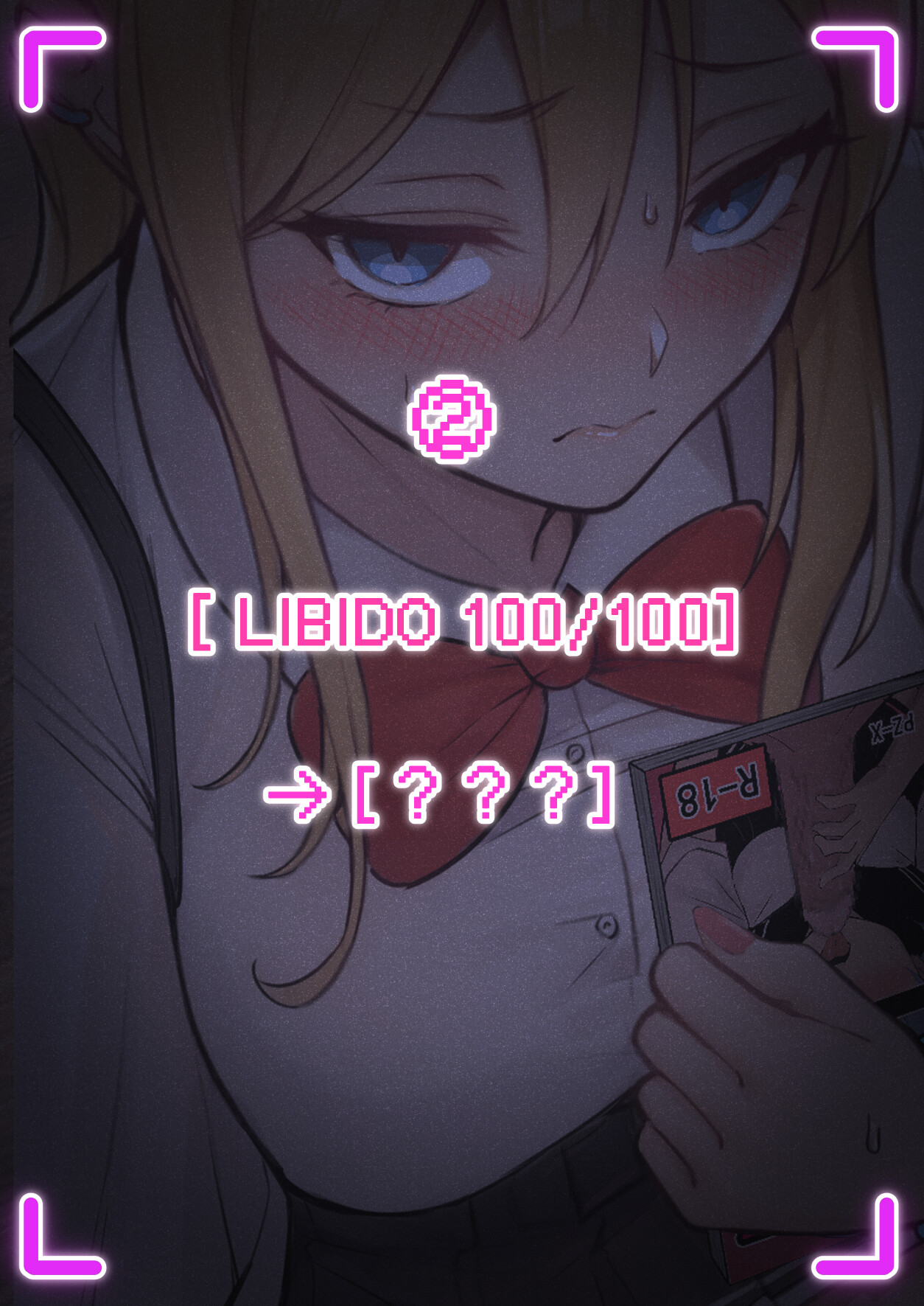 Hentai Manga Comic-My AR glasses can see various stats about my foster sister?!-Read-27